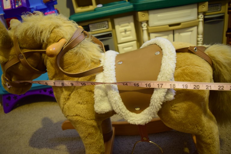 chrisha playful plush rocking horse parts