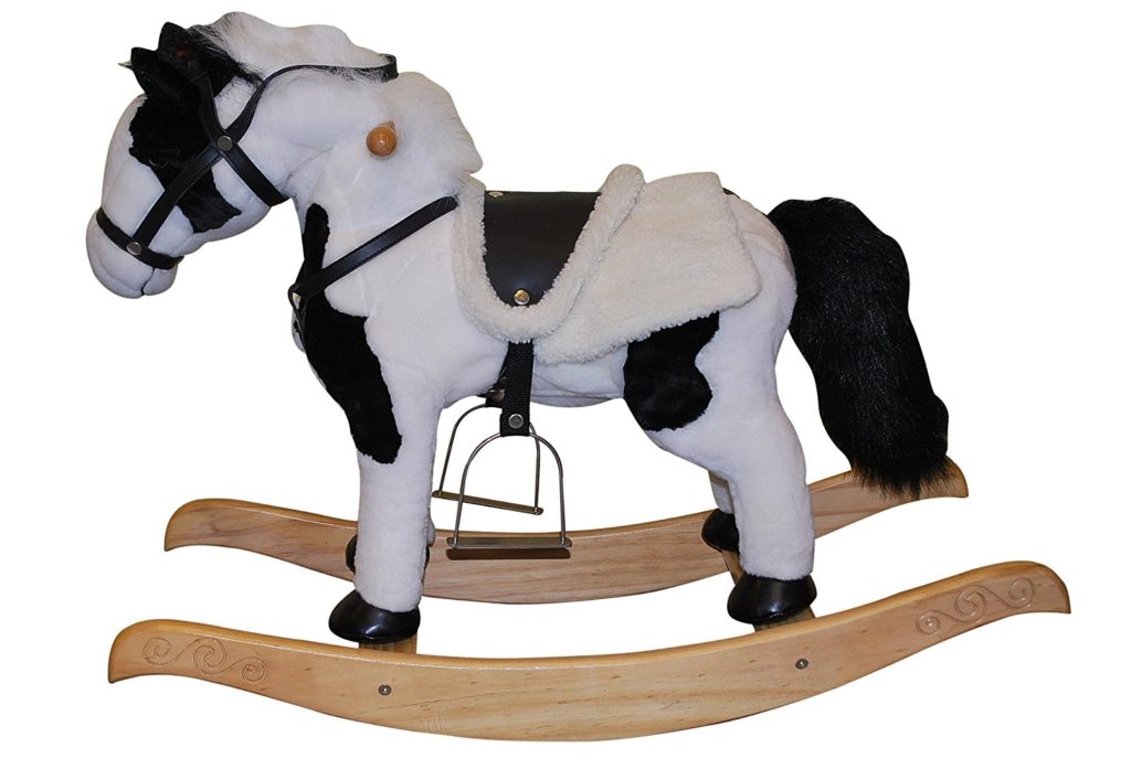 plush rocking horse