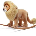 rocking animal lion toy for kids to ride on