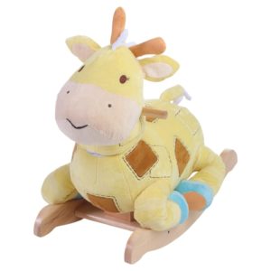 Rockabye giraffe animal rocker for 1-2 year old babies and toddlers ride on toy