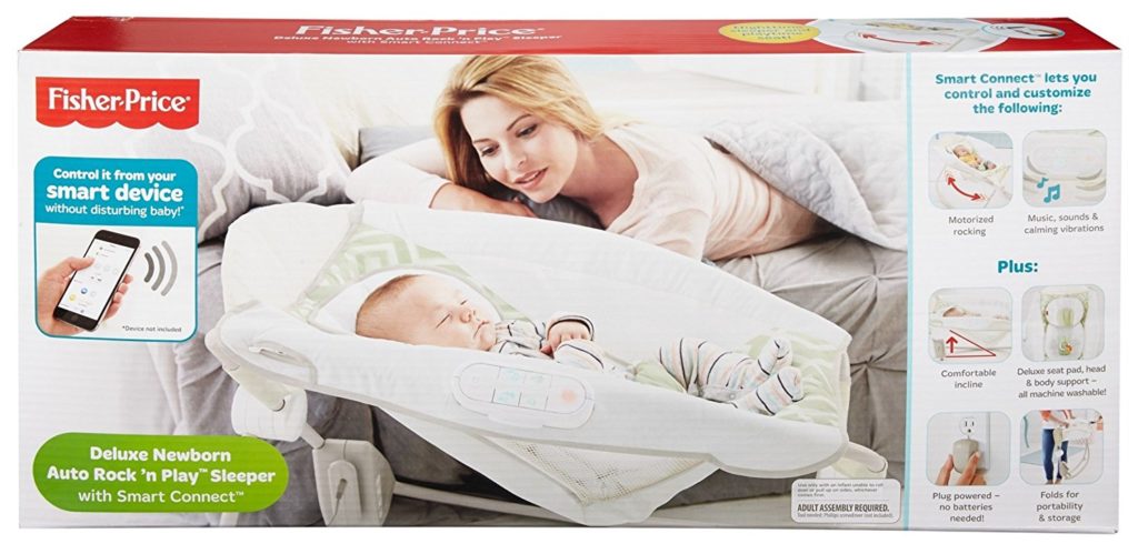 Fisher-Price Deluxe Auto Rock 'n Play Sleeper with SmartConnect warranty