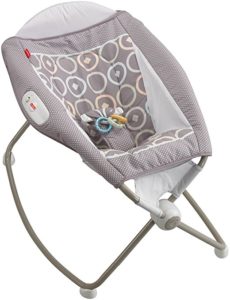 Fisher-Price rock 'n play sleeper with vibration to soothe newborns and infants to sleep