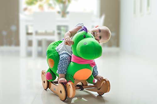 Labebe Rocking Dinosaur Rocker with Seat for Babies Toddlers Ride on Toy
