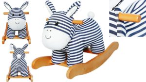 Labebe zebra rocking horse for babies and toddlers