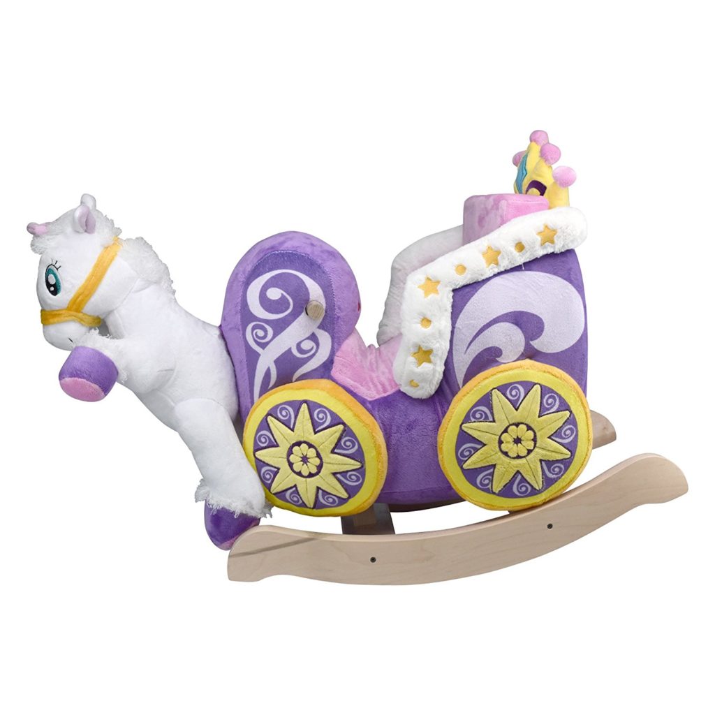Princess Carriage Rocker for Babies Toddlers Ride on Toy