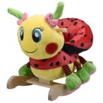 Rockabye Lulu Ladybug Plush Rocker for 1 - 2 years old Babies Toddlers