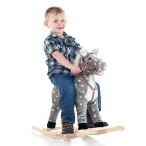 Happy Trails Plush Rocking Horse 35 Inches Tall Kids Ages 2-4 for sale online 