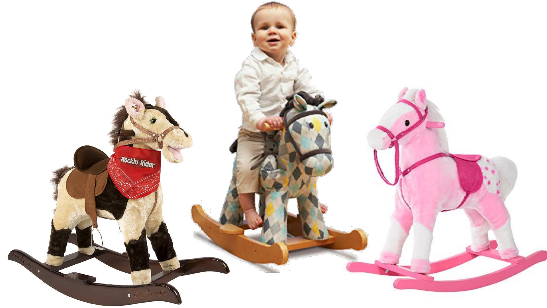 Toddler rocking horse toys ride on 
