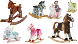 kids rocking horse toys for baby toddlers children ride on