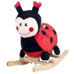Happy Trails Rocking Ladybug Toy for Babies and Toddlers Ride On