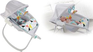 Fisher-Price Premium auto rock n play sleeper with SmartConnect to soothe newborns and infants