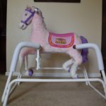 Rockin Rider Lacey kids spring horse toy with sound